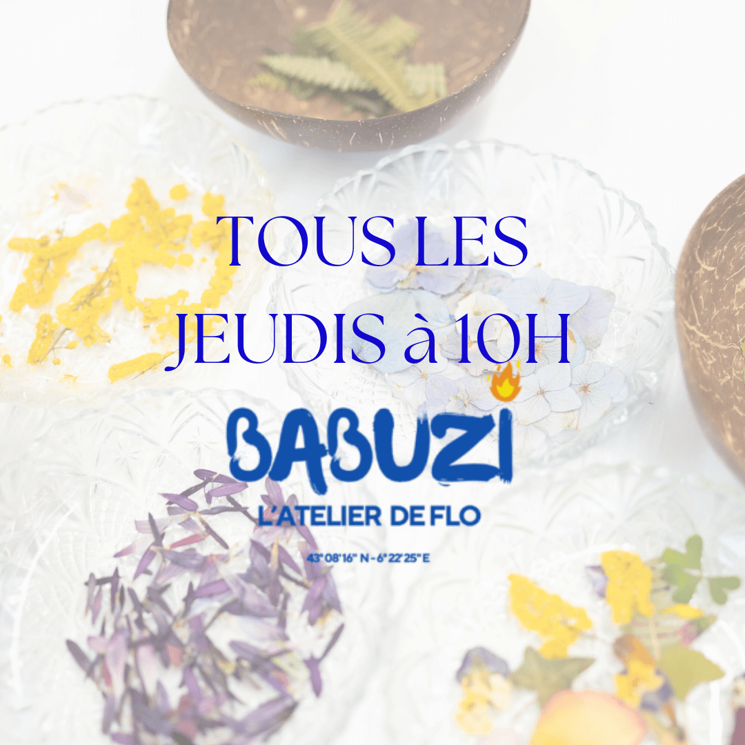 Babuzi Ateliers Fleurs Séchées Madame Mimosa